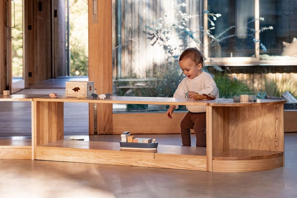 Baby Flexispace Quarter Circle White