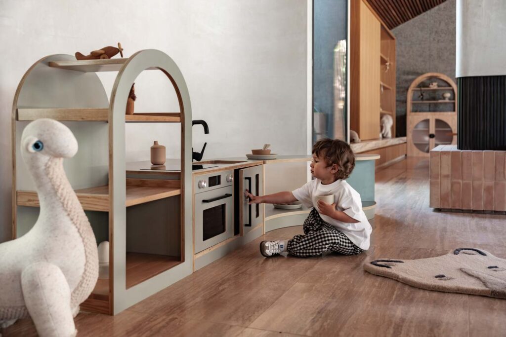 Kitchenette Mini Kinder, Black