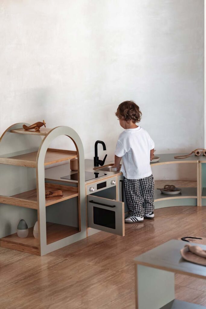 Kitchenette Mini Kinder, Black