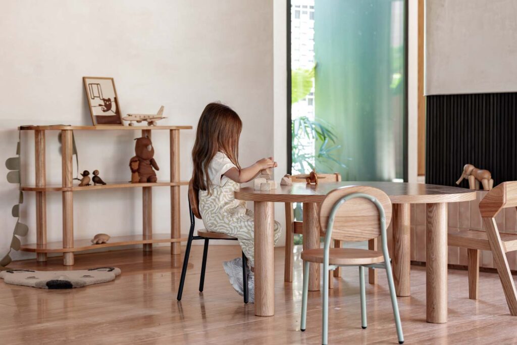 Ottie Stackable Chair Sage 300mm