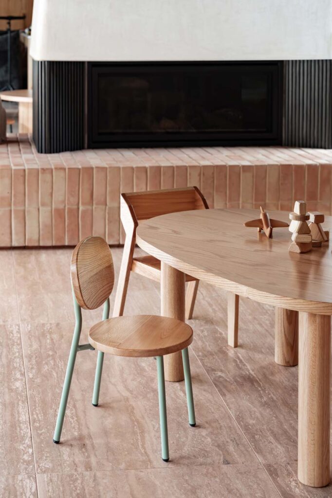 Ottie Stackable Chair Sage 300mm
