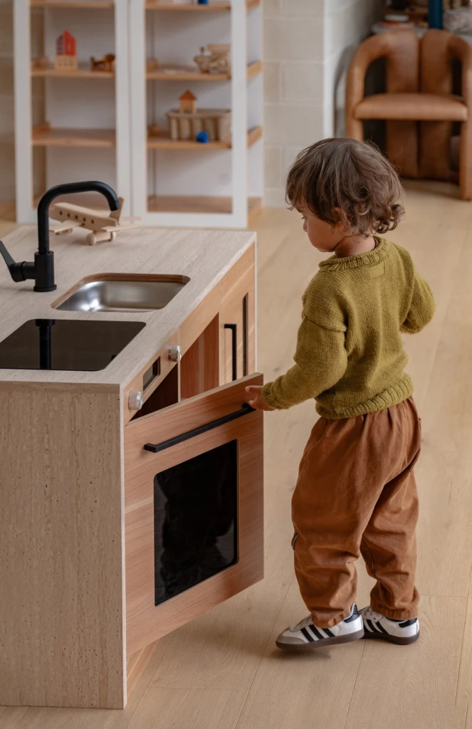 Travertine Kitchenette