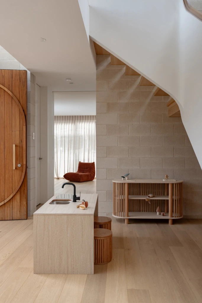 Travertine Kitchenette