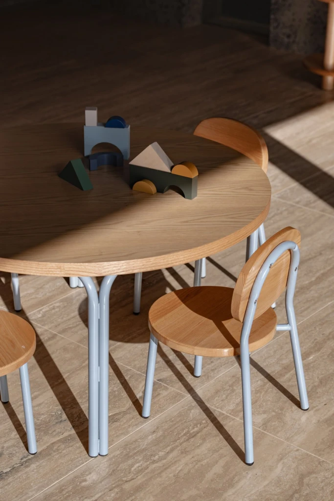 Ottie Duck Egg Blue Table Leg Set 450mm