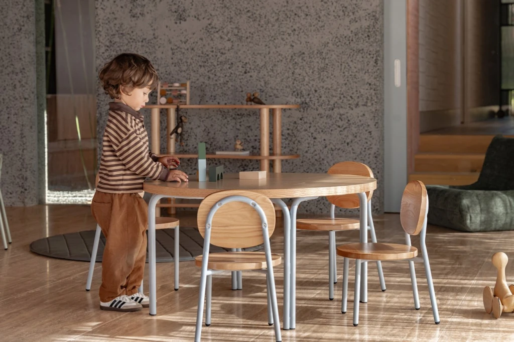 Ottie Stackable Chair Duck Egg Blue 260mm