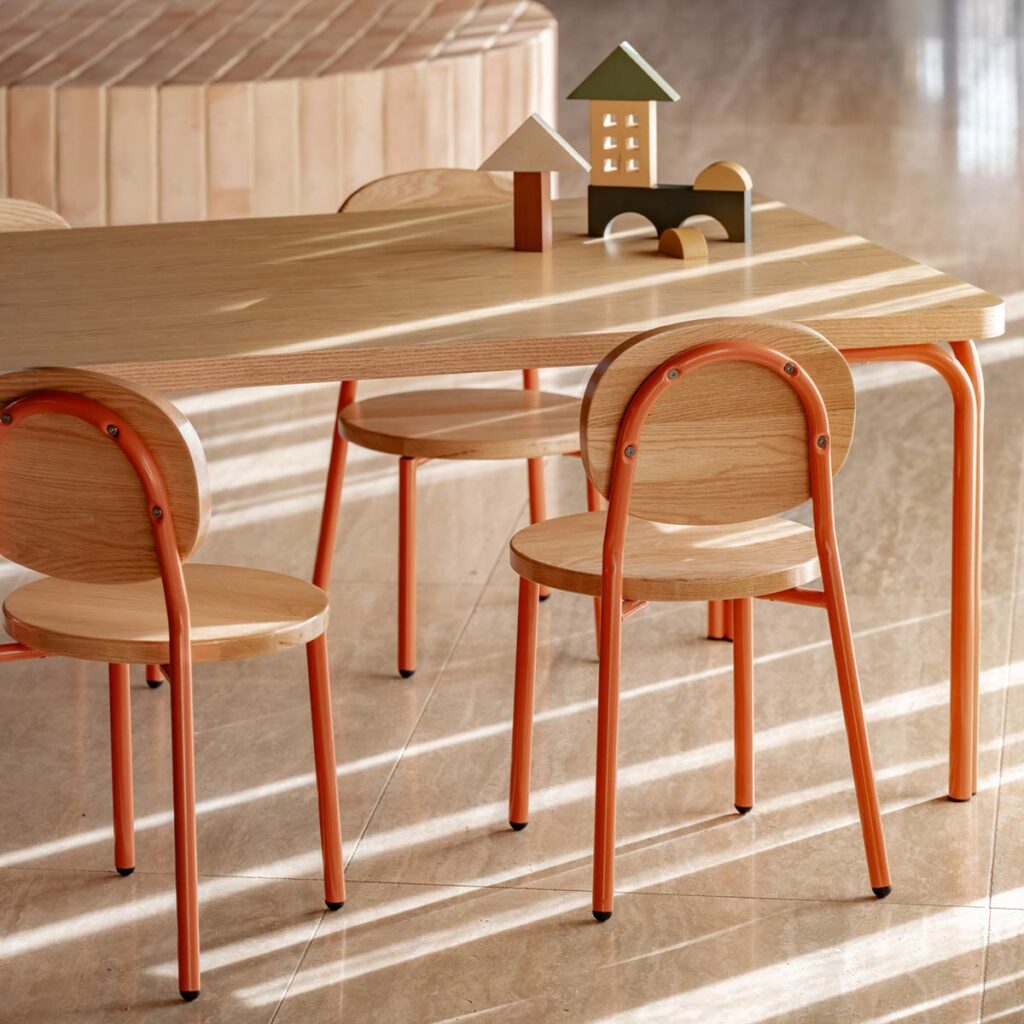 Ottie Rust Table Leg Set 450mm