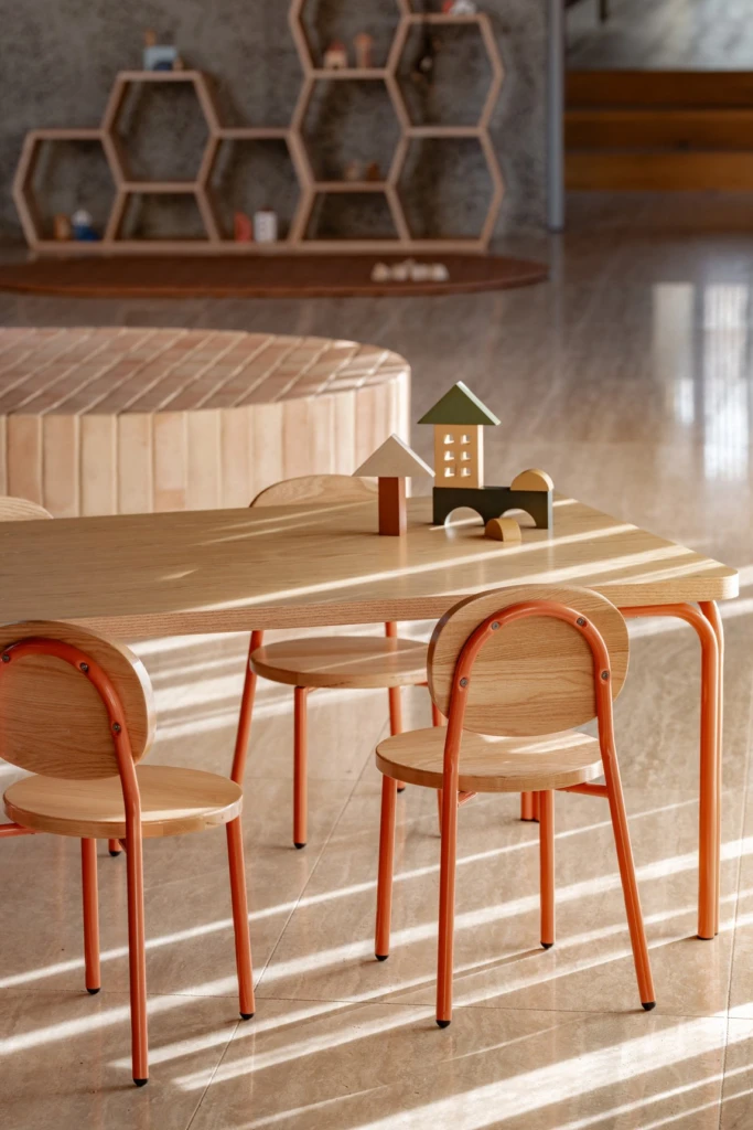 Ottie Stackable Chair Rust 260mm