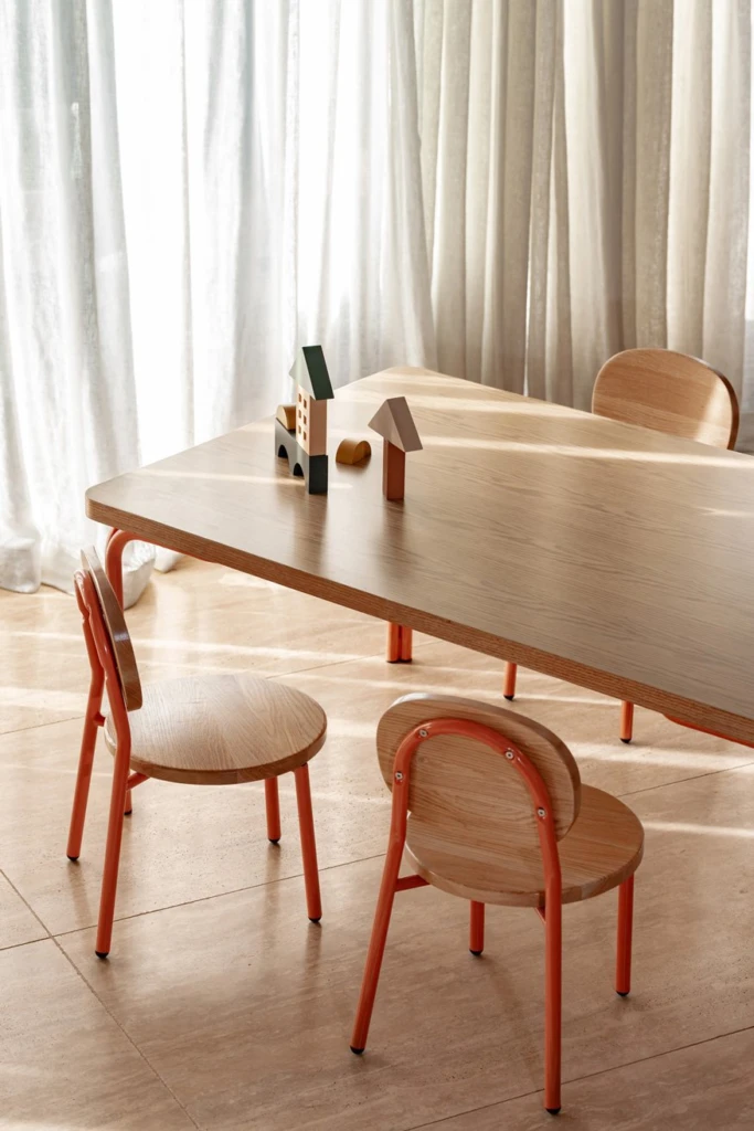 Ottie Stackable Chair Rust 260mm