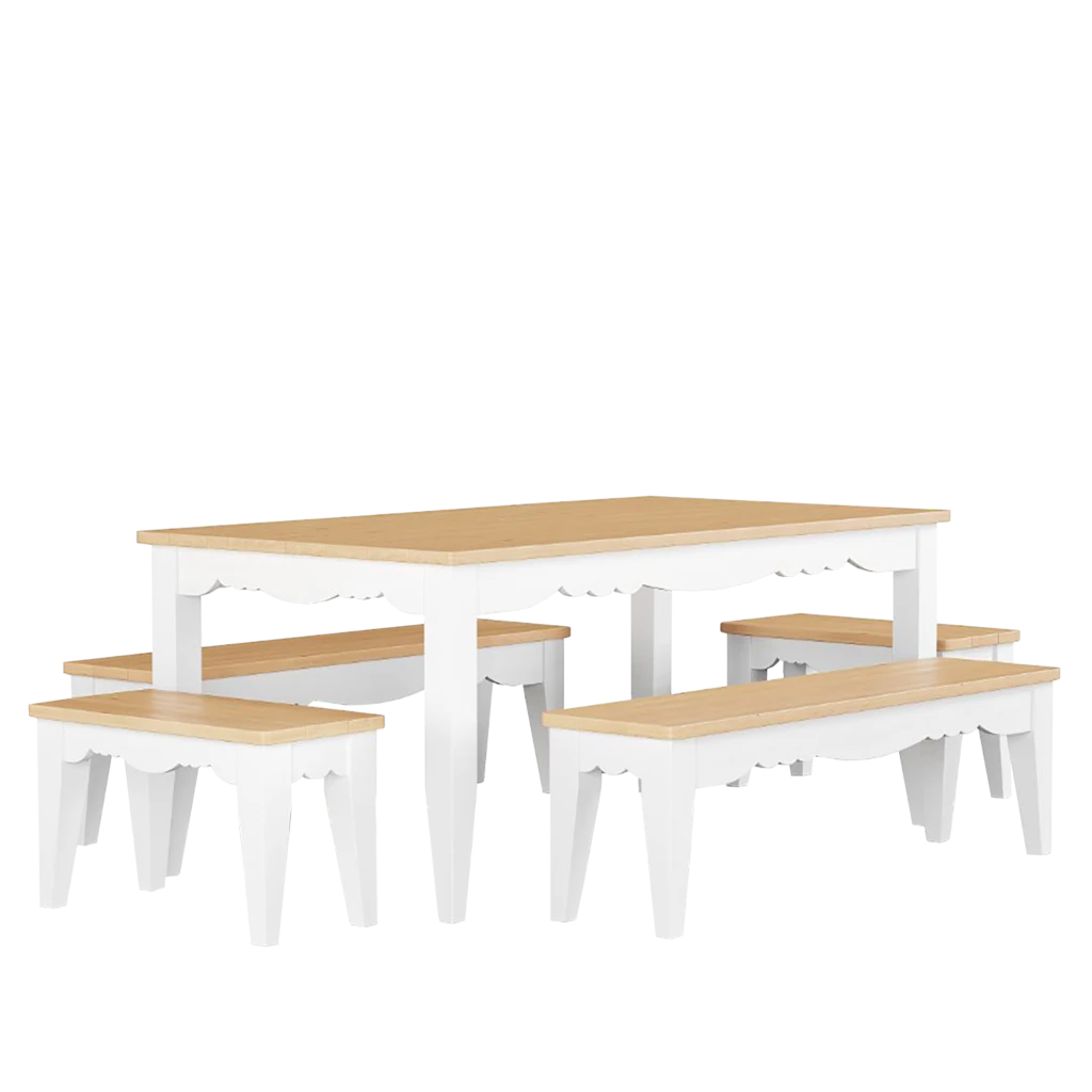 Classic Style Small Bench x2