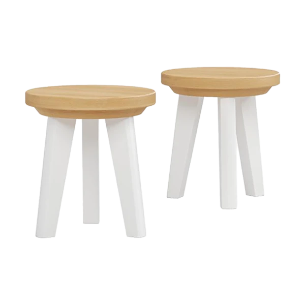 Classic Style Stool x 2