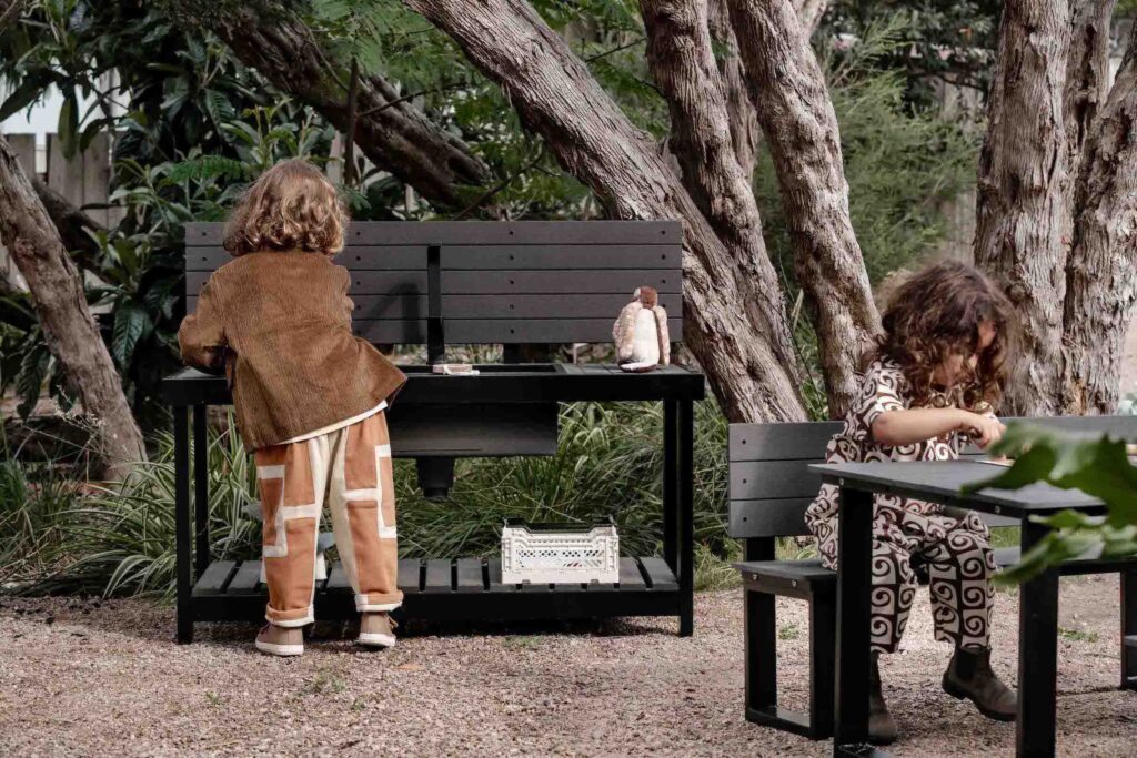 Outdoor Mud Kitchen, Charcoal