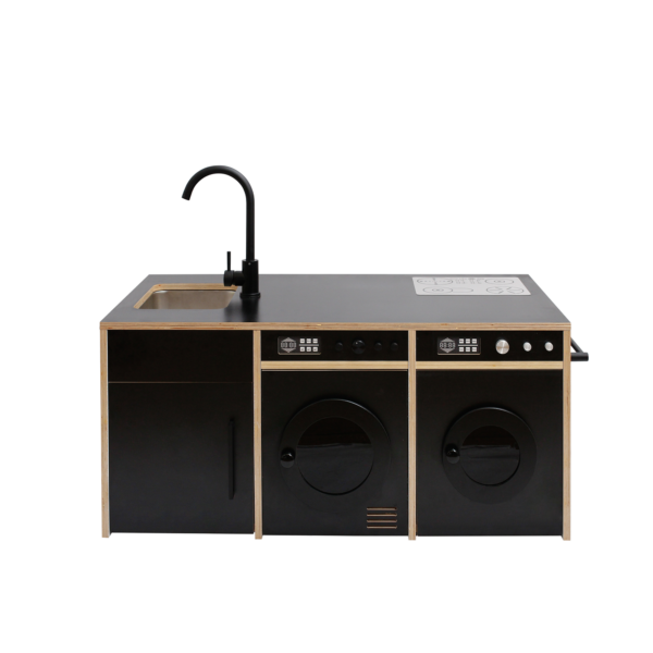 Black Kitchen & Laundry Play Station