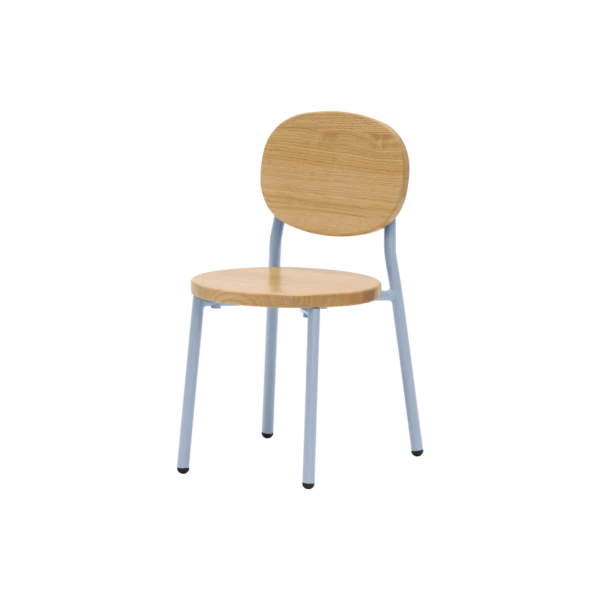 Ottie Stackable Chair Duck Egg Blue 300mm