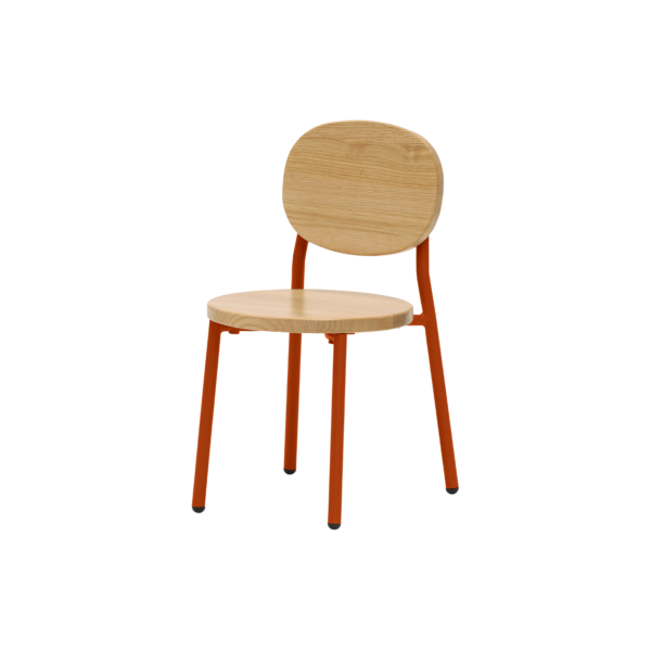 Ottie Stackable Chair Rust 260mm