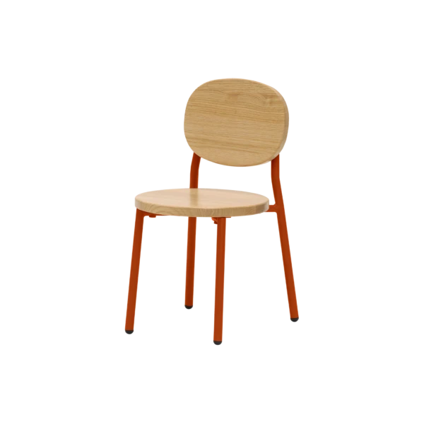 Ottie Stackable Chair Rust 300mm
