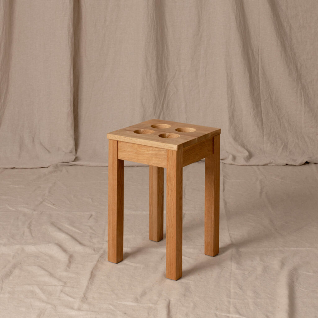4 Hole Paint Pot Table