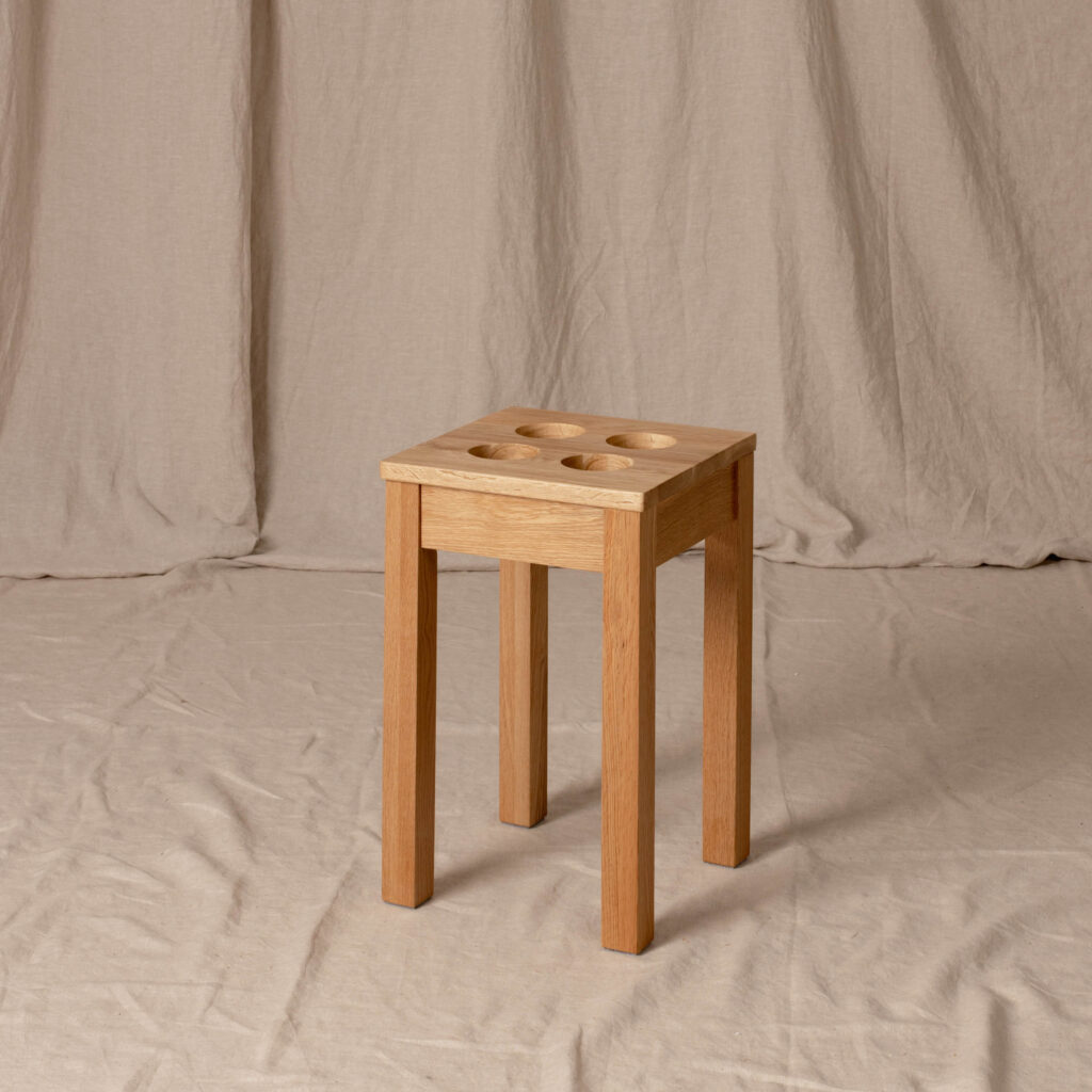 4 Hole Paint Pot Table