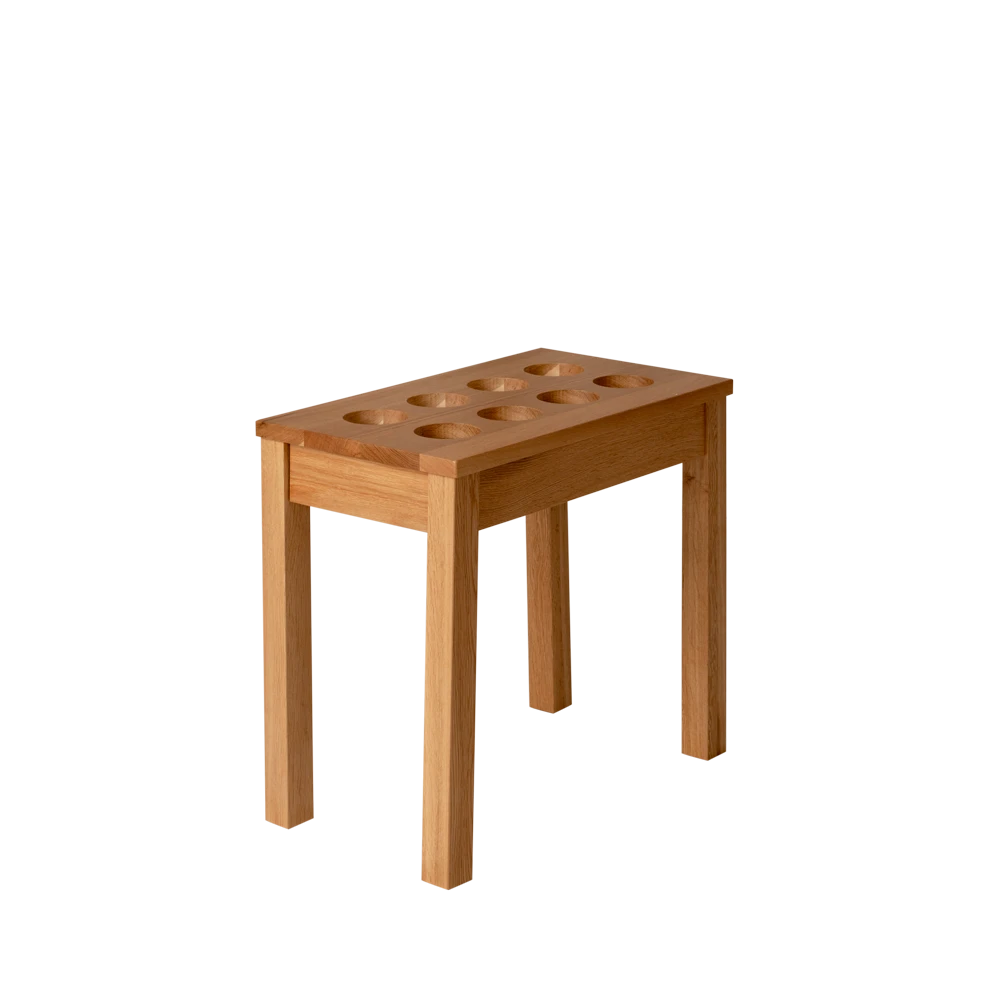 8 Hole Paint Pot Table