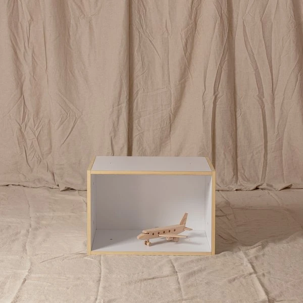 Rectangle Cube, White