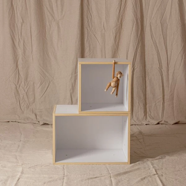 Rectangle Cube, White