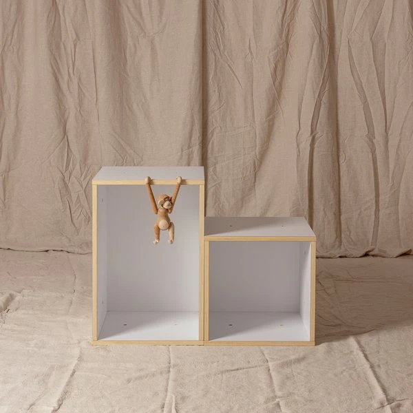 Rectangle Cube, White