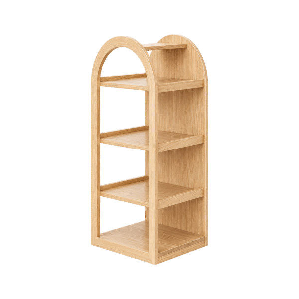 Arched Shelf Oak