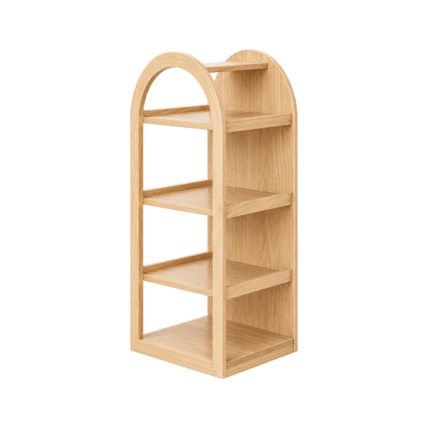 Arched Shelf Oak