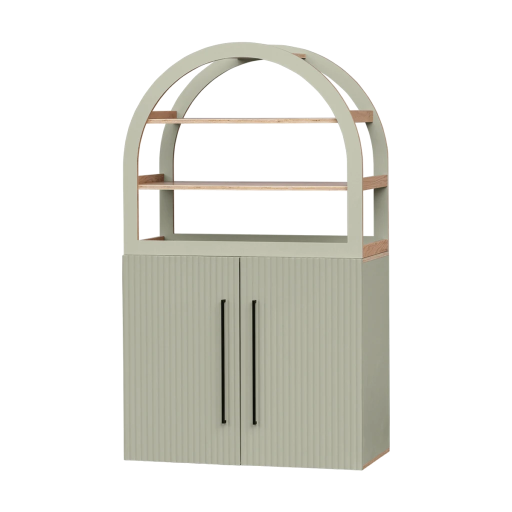Arched Cabinet Sage