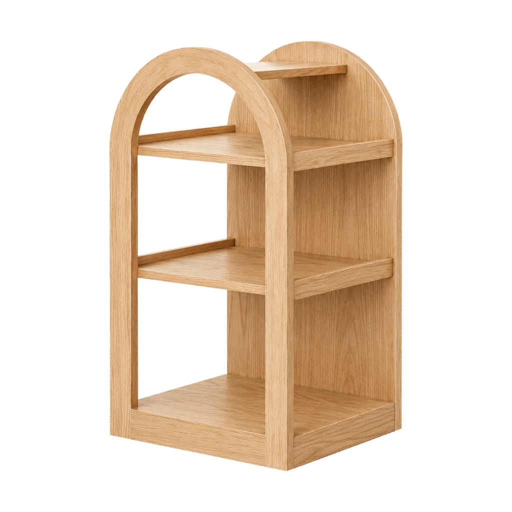 Mini Arched Shelf Oak