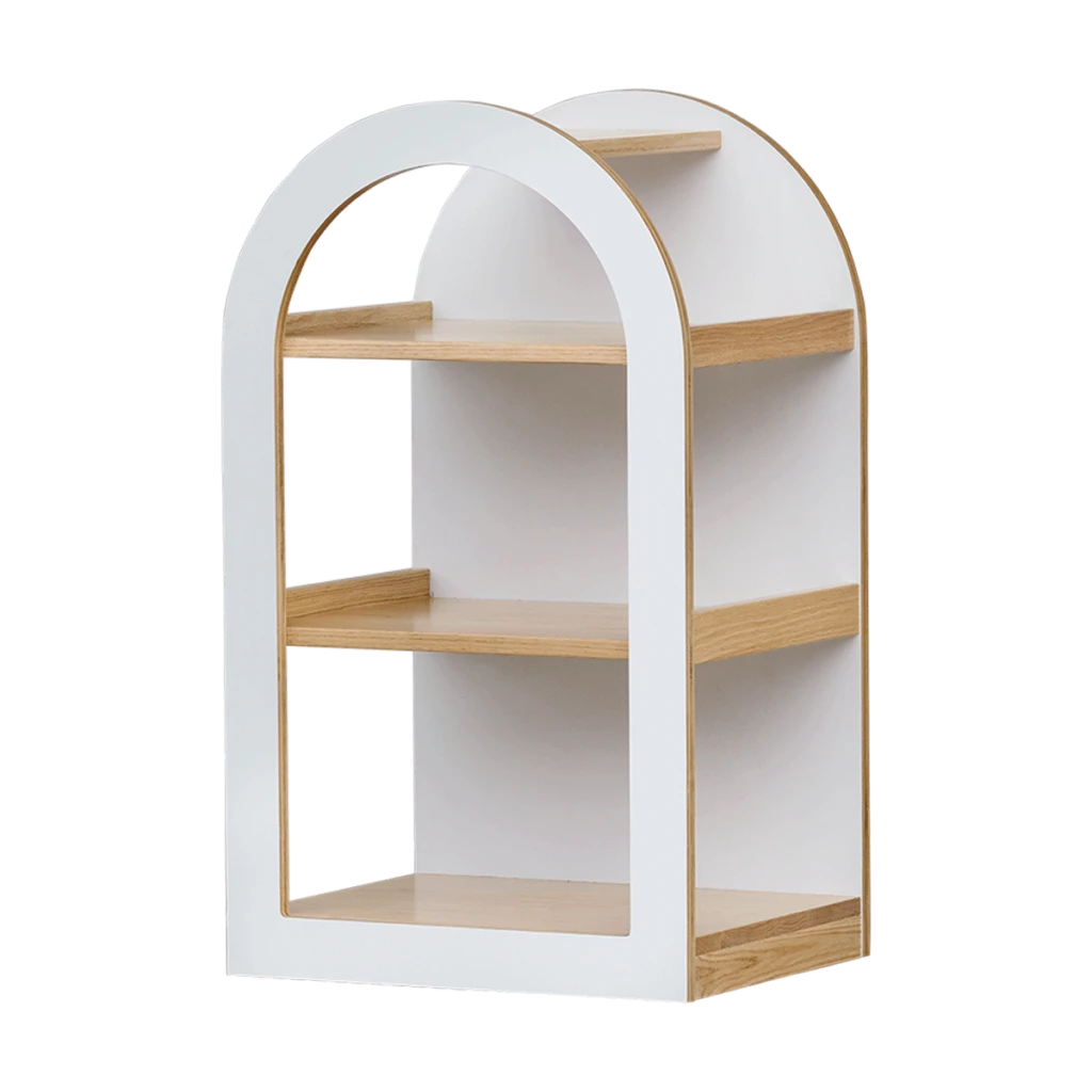 Mini Arched Shelf White