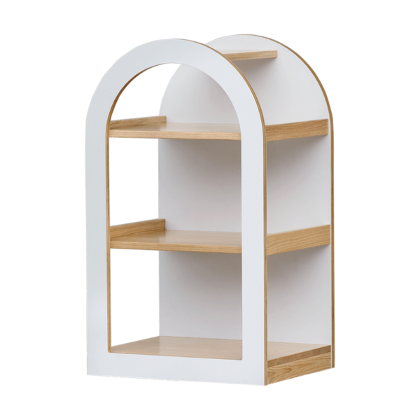 Mini Arched Shelf White