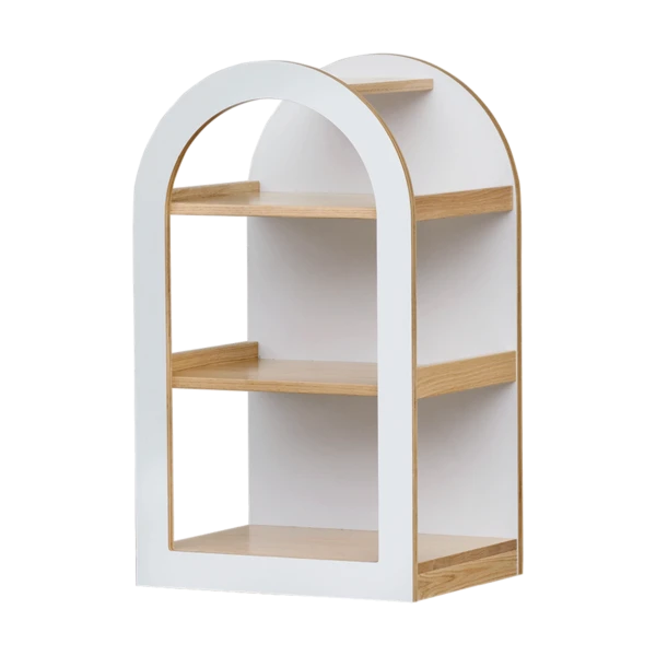 Mini Arched Shelf White