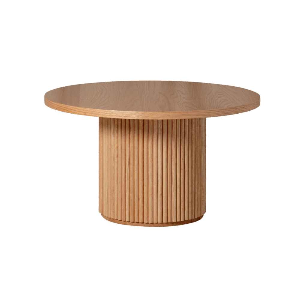 Fluted Round Table