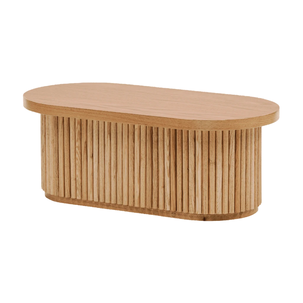 Fluted Coffee Table