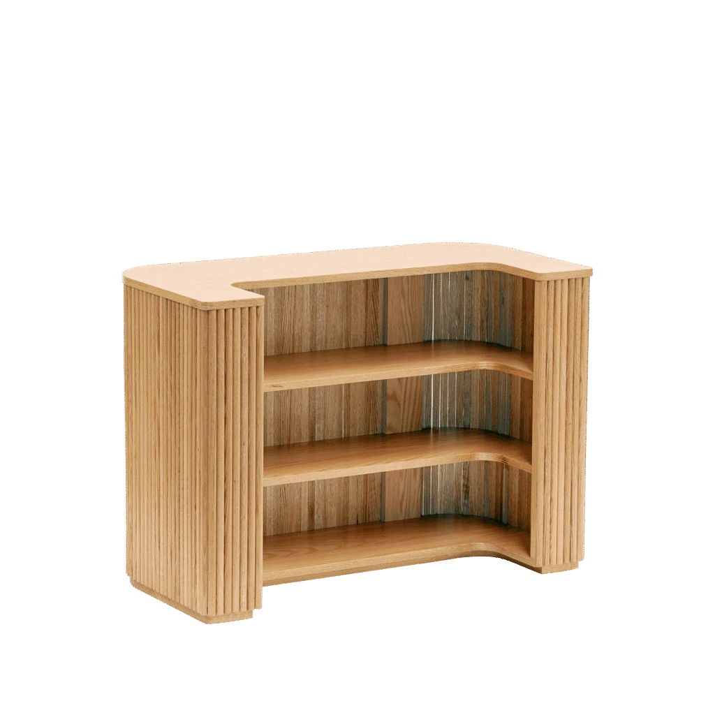 Fluted Market Stand