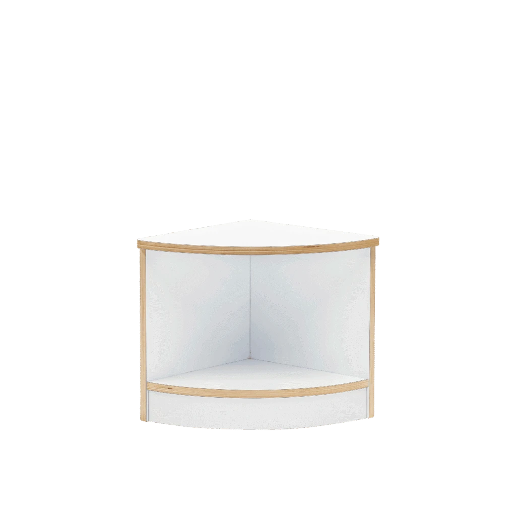 Baby Flexispace Quarter Circle White