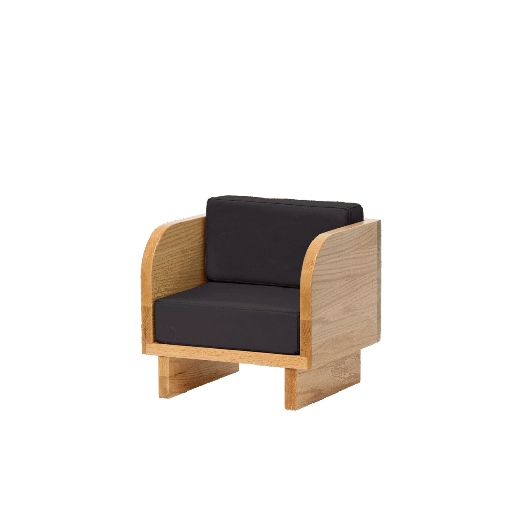 Junior Armchair Charcoal