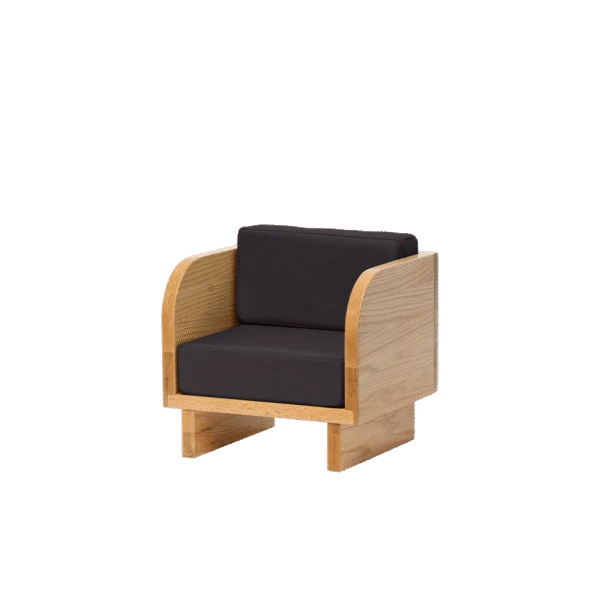 Junior Armchair Charcoal