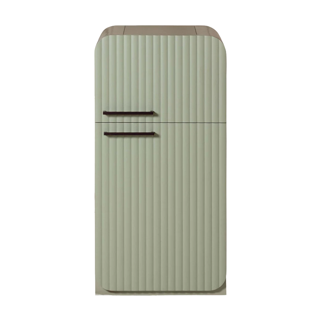 Fluted Fridge Sage