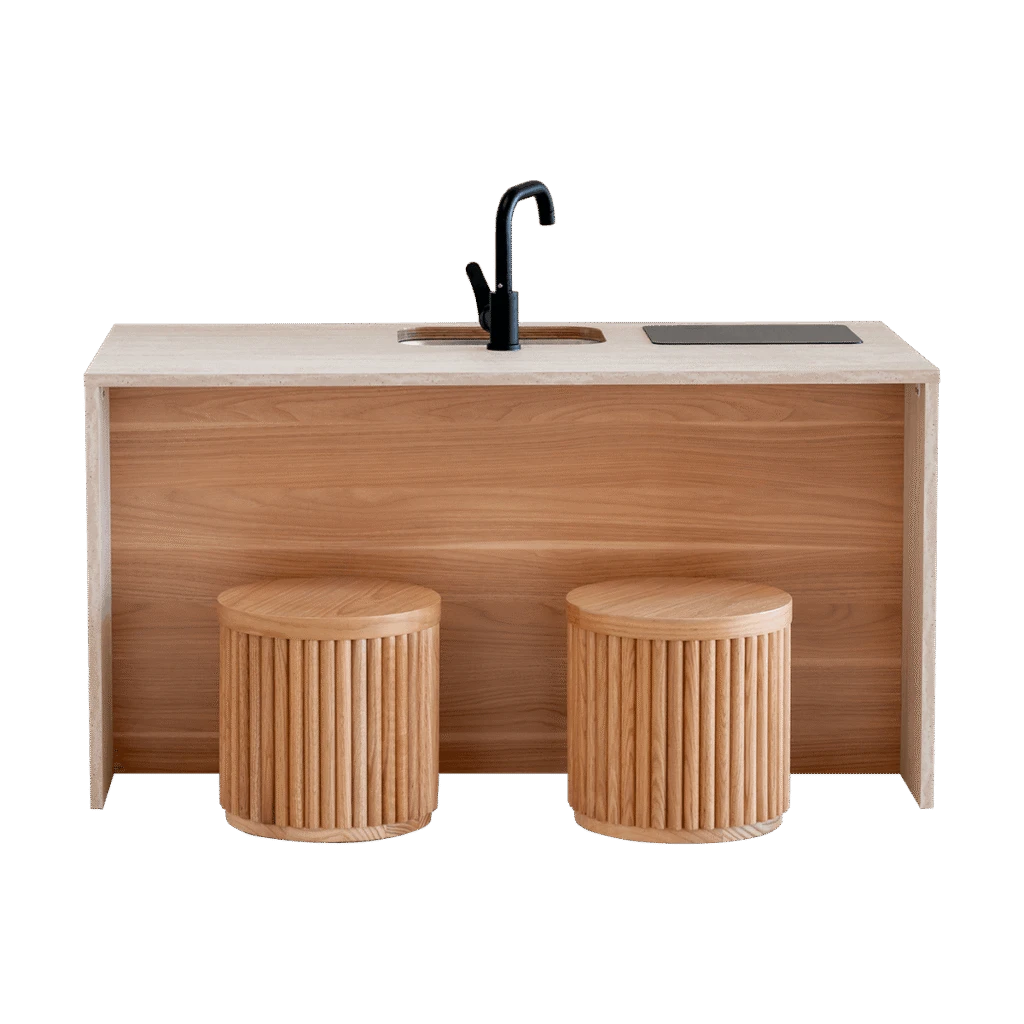 Travertine Kitchenette