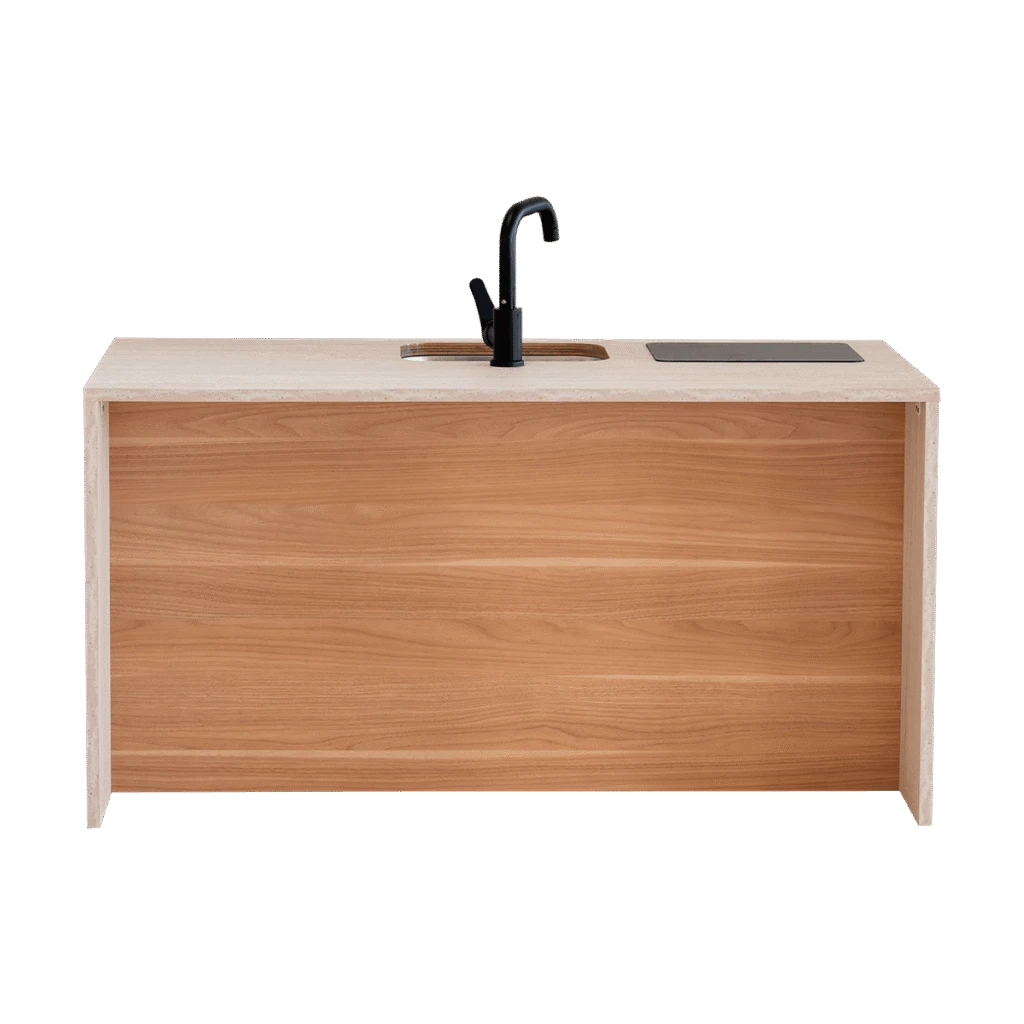Travertine Kitchenette