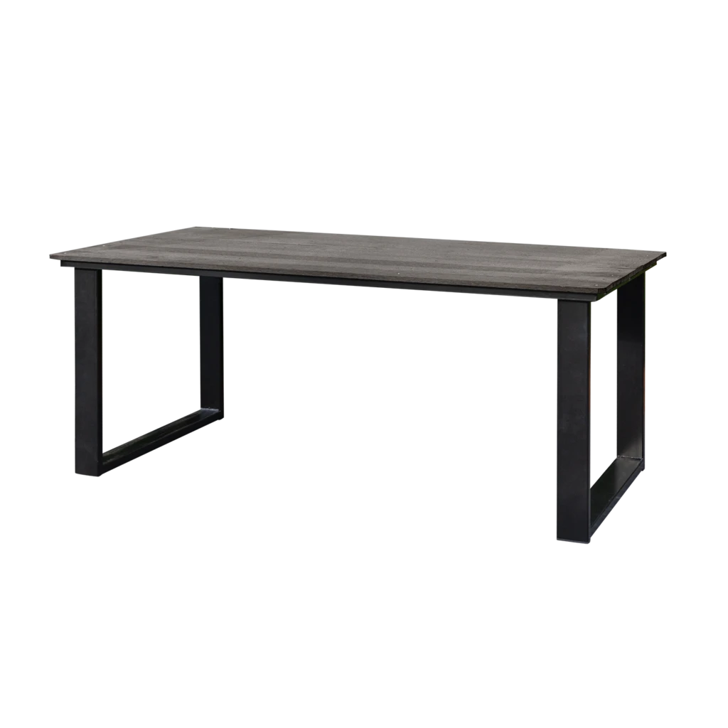 Outdoor Rectangle Table, Charcoal