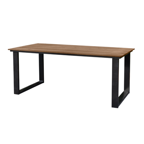 Jarrah U-Frame Outdoor Rectangle Table