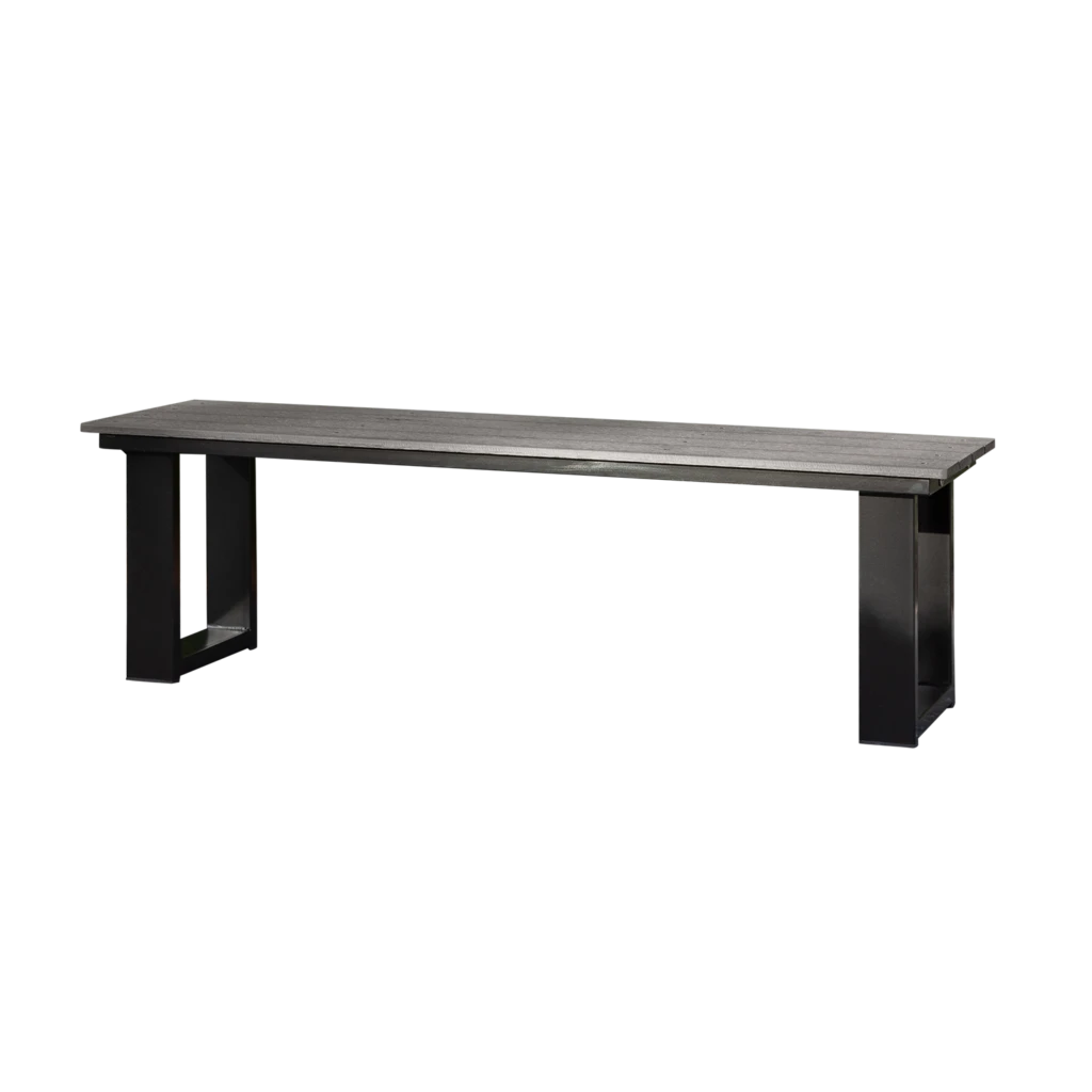 Outdoor Bench, Charcoal