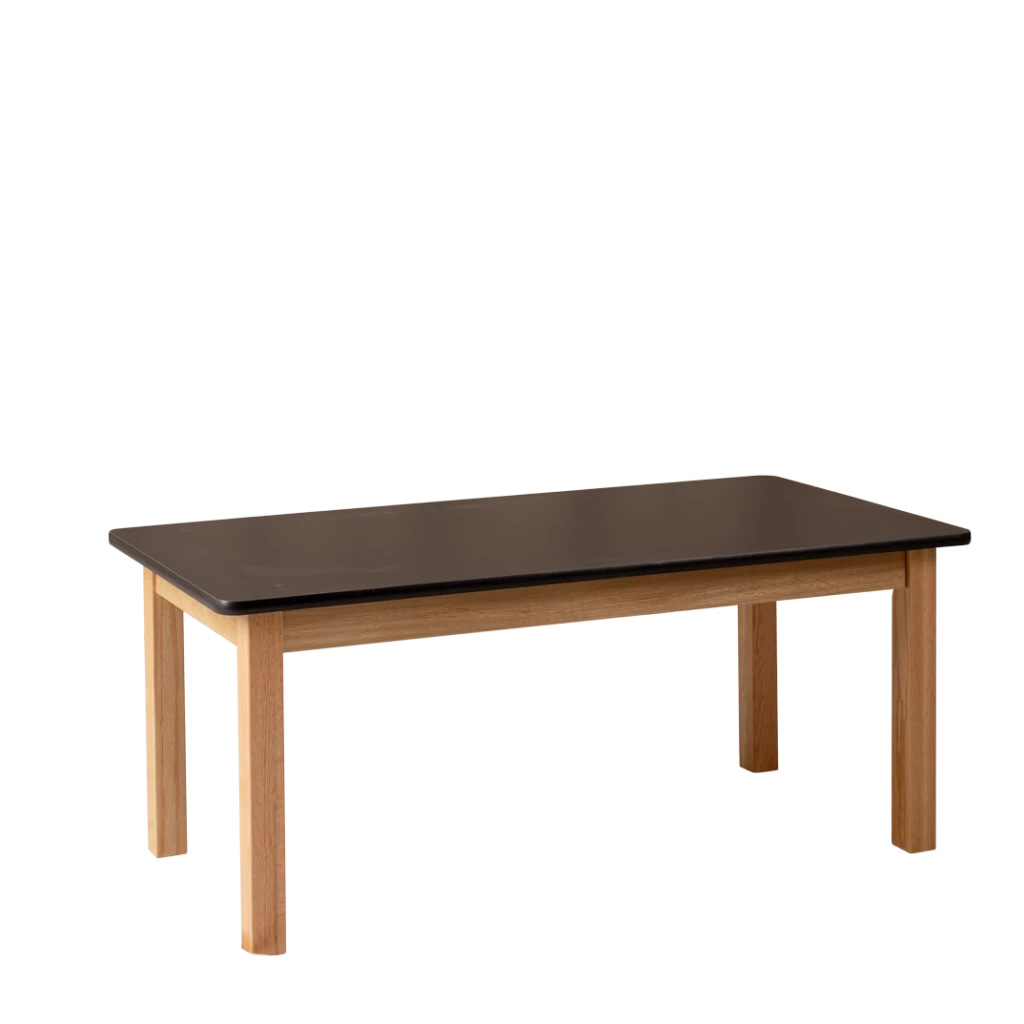 Table Top Rectangle Black 1200 x 600mm