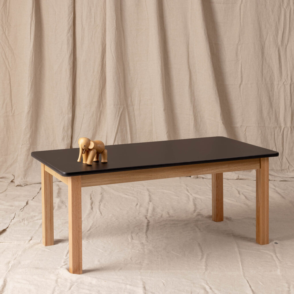 Table Top Rectangle Black 1200 x 600mm