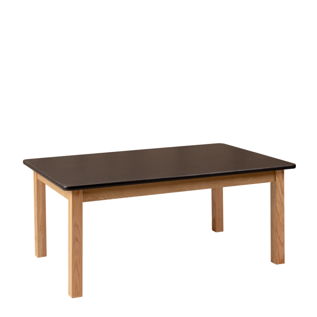 Table Top Rectangle Black 1200 x 750mm