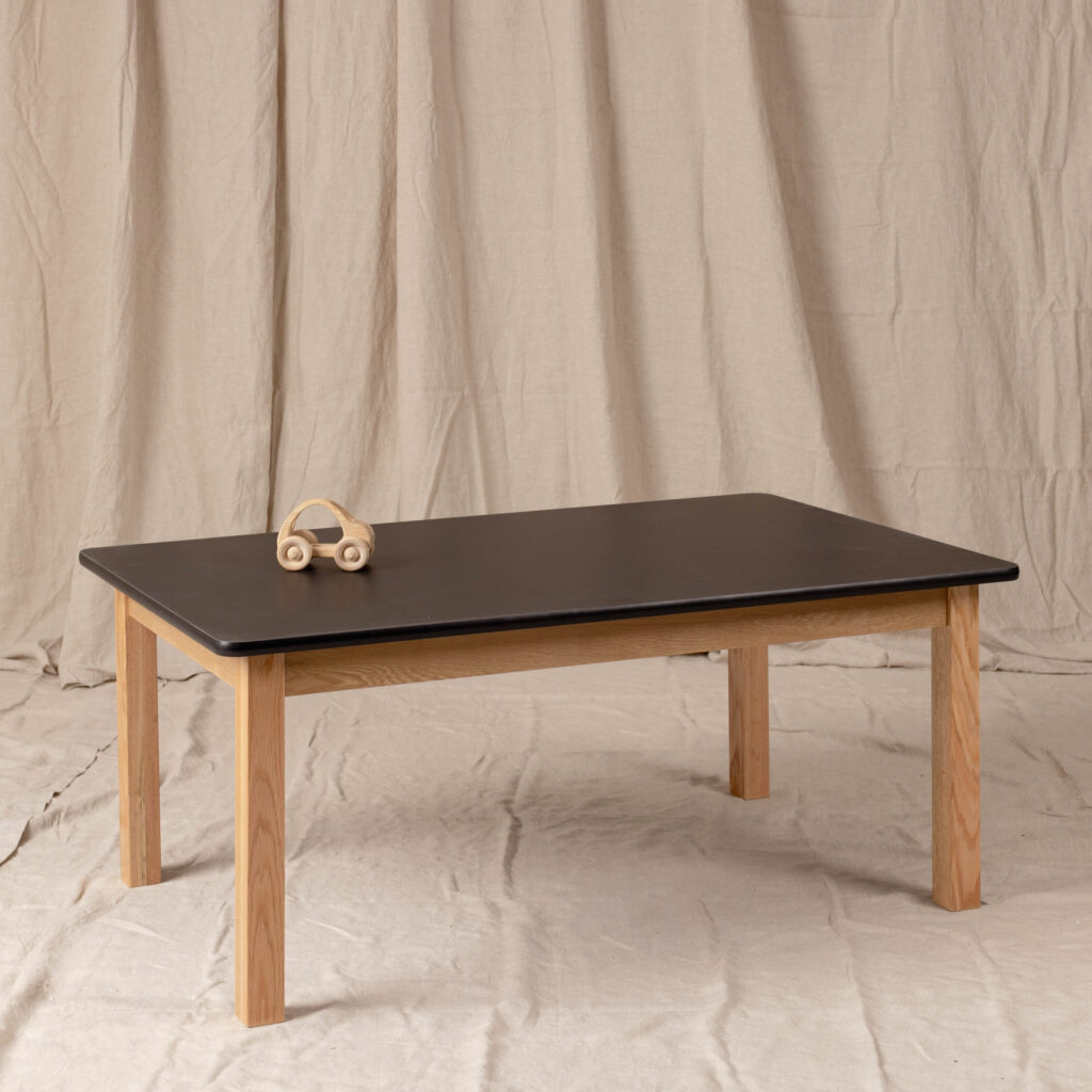 Table Top Rectangle Black 1200 x 750mm