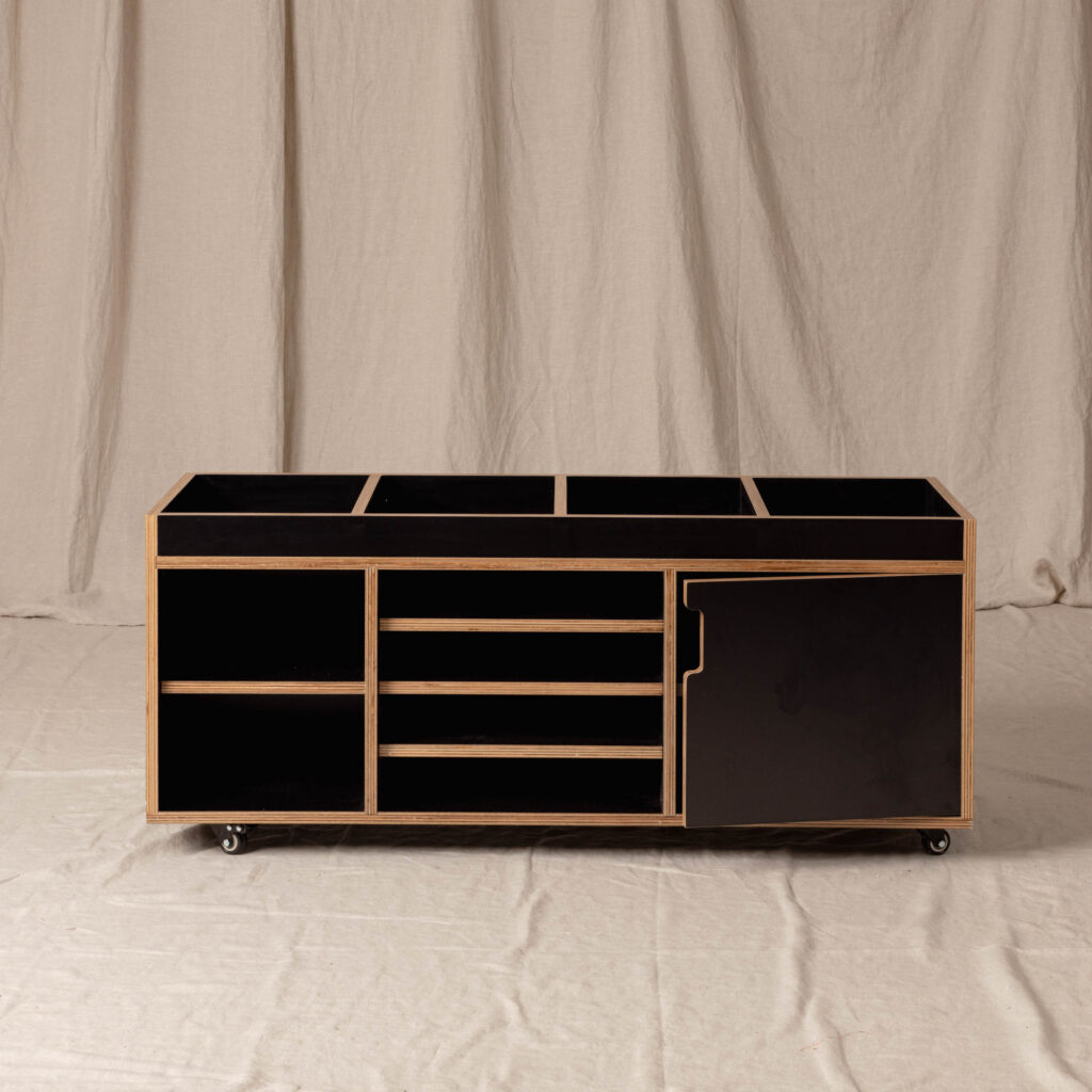 Storage Station Toddler, Black