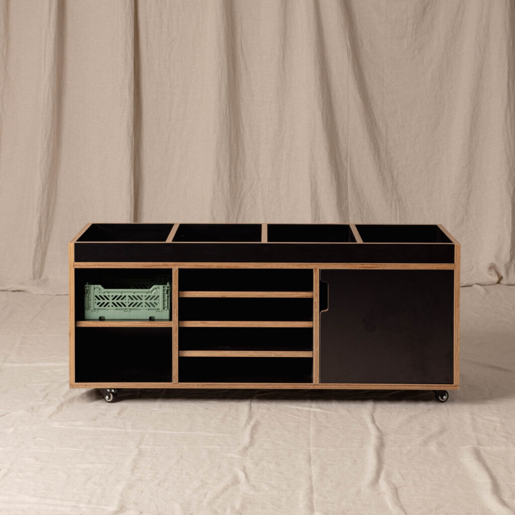 Storage Station Toddler, Black